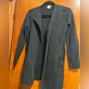 Black blazer cardigan